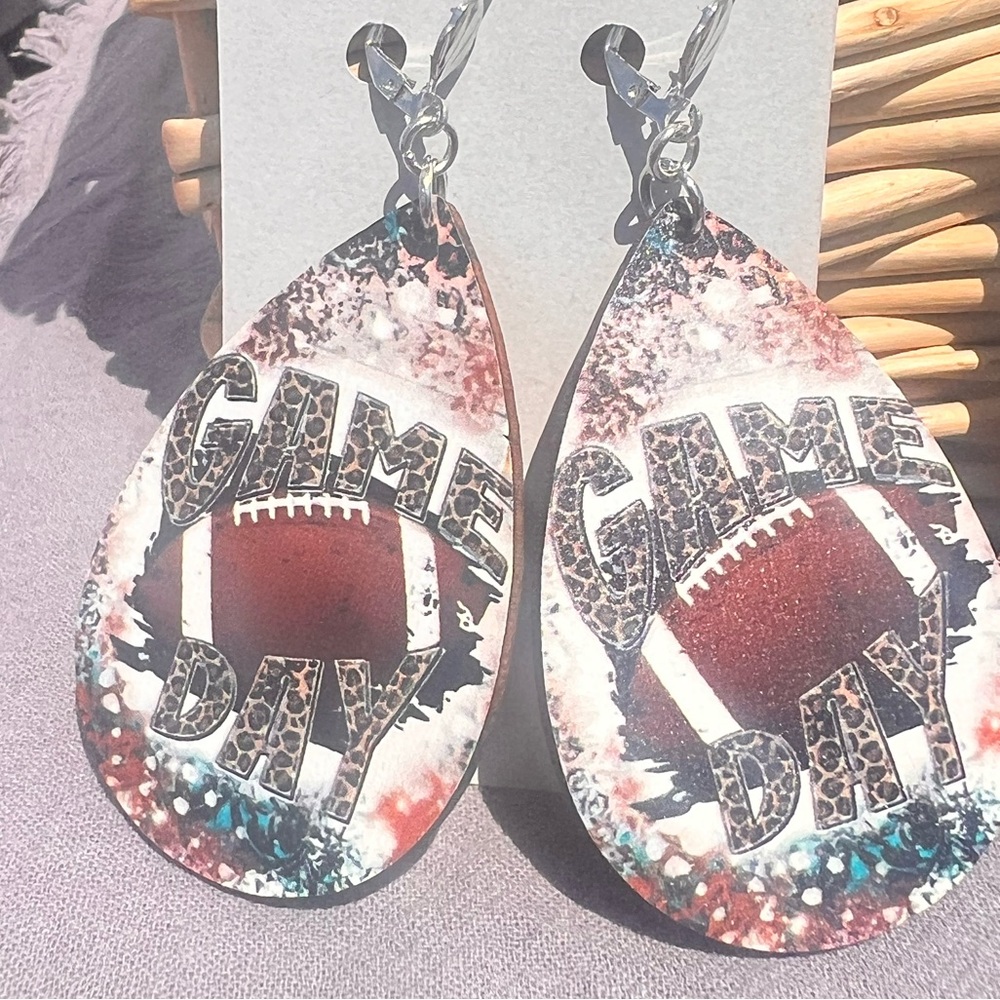 New game day football earrings! ❤️🏈